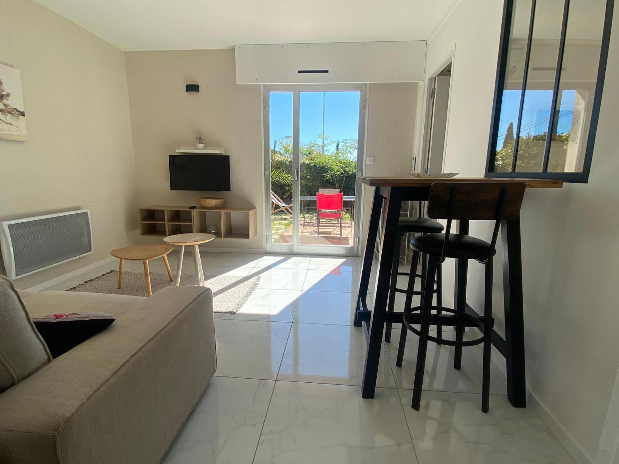 Appartement Cosy A Sanary Plage De Portissol-Climatise-Parking Prive Zewnętrze zdjęcie